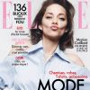 Marion Cotillard en couverture d'Elle France. Numéro du 9 mai 2014.