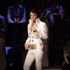 Le Canadien Martin Fontaine dans "Elvis Experience" à Paris au Palais des Sports du 30 décembre 2014 au 3 janvier 2015.