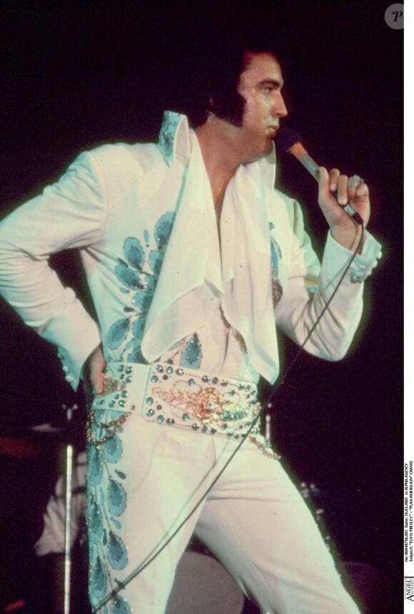 Elvis Presley, photo non datée.