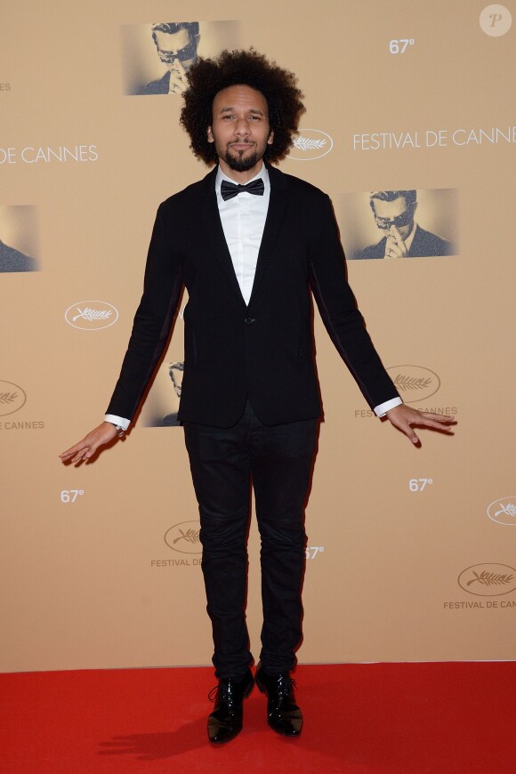 Yassine Azzouz lors du dîner d'ouverture du 67e festival de Cannes, le 14 mai 2014.