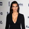 Kim Kardashian, ravissante dans sa robe Wes Gordon, assiste à l'événement NBC Universal Cable Entertainment Upfronts. New York, le 15 mai 2014.