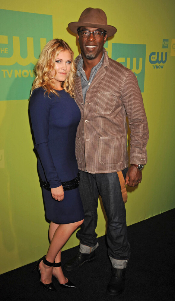 Eliza Taylor et Isaiah Washington à la soirée "CW Network's 2014 Upfront" à New York, le 15 mai 2014.