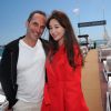 Exclusif - Le réalisateur Pitof, l'actrice chinoise Jin Shan - Déjeuner sur la plage du Majestic organisé par AlloCiné et le groupe Lucien Barrière avec des acteurs et des réalisateurs du monde du cinéma à l'occasion du 67e festival du film de Cannes à Cannes le 15 mai 2014.