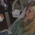 Tori Spelling sur son lit d'hôpital dans le prochain épisode de sa télé-réalité, True Tori, qui sera diffusé mardi 20 mai 2014 sur la chaîne Lifetime.