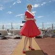  Exclusif - Agnès Soral  devant l'hôtel Majestic Barrière à l'occasion du 67e Festival du film de Cannes à Cannes le 15 mai 2014  