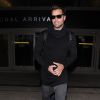 Ricky Martin et ses enfants Valentino et Matteo arrivent à Los Angeles, le 18 avril 2014.