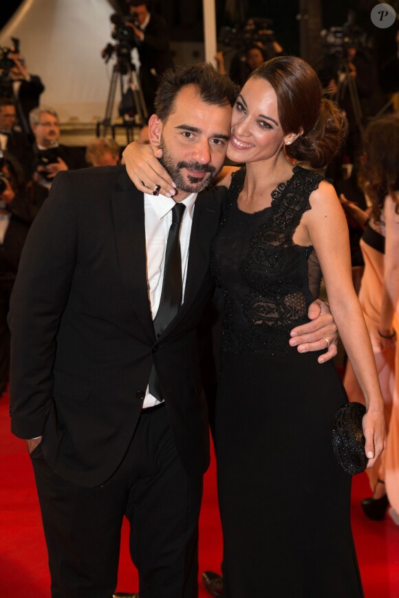 Martina Gusman et son mari Pablo Trapero - Montée des marches du film " Relatos Salvajes " lors du 67 ème Festival du film de Cannes – Cannes le 17 mai 2014.