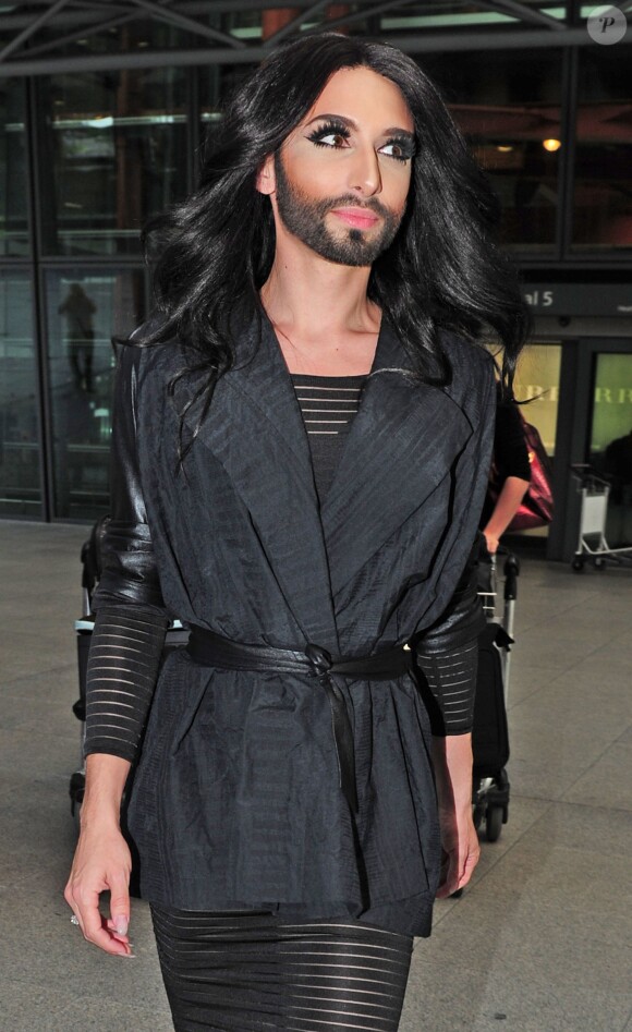 Conchita Wurst à Londres, le 15 mai 2014.