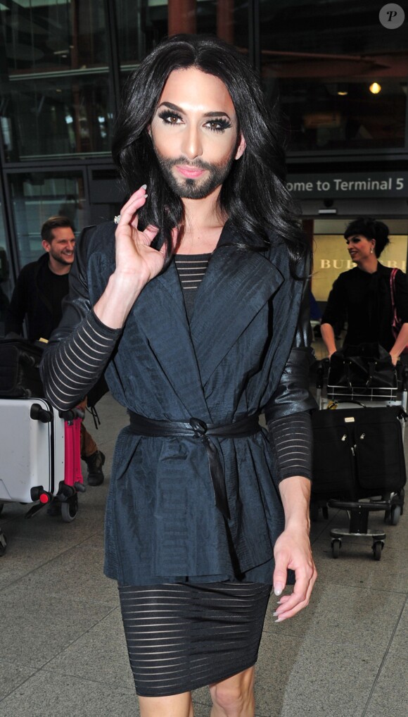 Conchita Wurst à Londres, le 15 mai 2014.