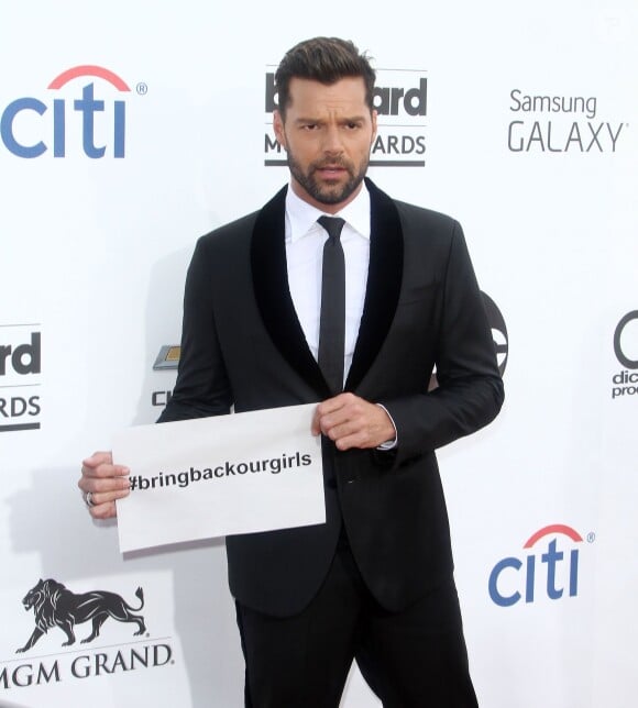 Ricky Martin lors de la cérémonie des Billboard Music Awards à Las Vegas, le 18 mai 2014.