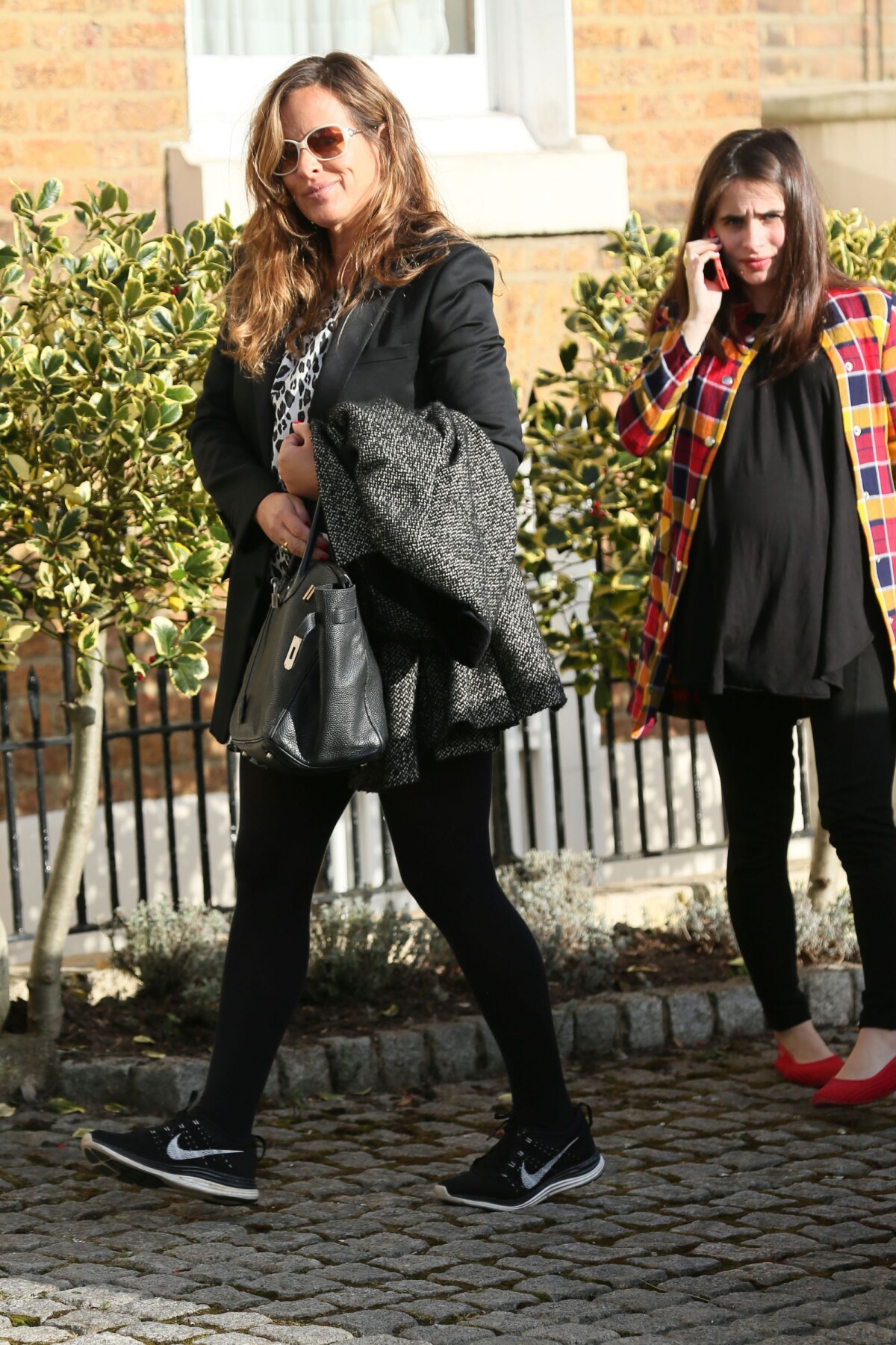 Photo : Jade Jagger et sa fille Assisi Lola Jackson, enceintes
