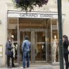 Avant sa montée des marches, Eva Longoria s'est rendue dans une boutique Gerard Darel. Cannes, le 19 mai 2014.