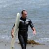 Scott Caan fait du surf à Malibu, le 28 avril 2014.