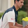 Novak Djokovic, dans une pub pour Peugeot dont il est l'ambassadeur
