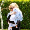 Gwen Stefani arrive au cabinet du Dr. Adrien Survol Rivin avec son fils Apollo Bowie à Sherman Oaks. Le 20 mai 2014.
