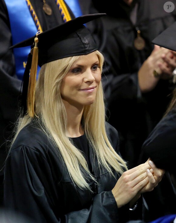 Elin Nordegren lors de la remise des diplômes du Rollins College à Winter Park en Floride, le 10 mai 2014
