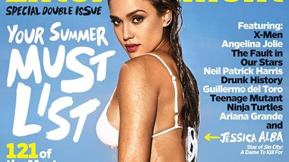 Jessica Alba en bikini pour EW : Une de ses nombreuses couv' de magazines sexy