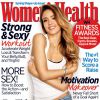 Jessica Alba en couverture du magazine Women's Health. Mars 2013.