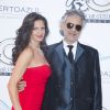 Andrea Bocelli et son épouse Veronica Berti - Photocall de la soirée "Puerto Azul Experience" lors du 67e festival de Cannes le 21 mai 2014.
