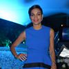 Rosario Dawson (boucles d'oreilles Montblanc Princesse Grace de Monaco, bracelets Montblanc 4810 full pavé) - Soirée "Puerto Azul Experience" lors du 67e festival de Cannes le 21 mai 2014.