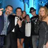 Domenic Giannini, John Travolta, Lara Lieto, Oscar Generale, Adrien Brody, Kelly Preston - Soirée "Puerto Azul Experience" lors du 67e festival de Cannes le 21 mai 2014.
