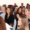 La reine Rania de Jordanie lors du 10e anniversaire de The International Academy à Amman en mai 2013