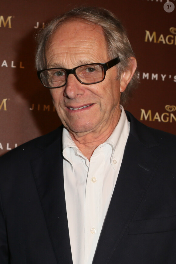 Exclusif - Ken Loach - Soirée pour le film "Jimmy's Hall" à la plage Magnum lors du Festival de Cannes, le 22 mai 2014.