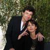 Exclusif - Sophie Marceau et Patrick Bruel posent pour notre photographe lors du Festival du film de Cannes - Pavillon Unifrance - Pour le film 'Tu veux ou tu veux pas' le 18 mai 2014 