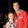 Hayden Panettiere et Vladimir Klitschko à Oberhausen, le 26 avril 2014.