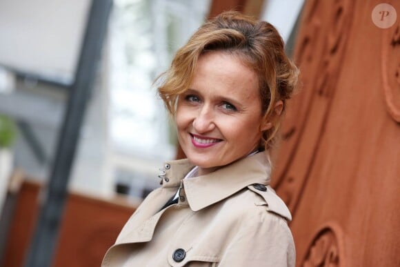 Caroline Roux au Village Roland-Garros à Paris, le 28 mai 2014. 