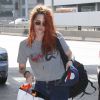 Kristen Stewart va prendre un vol à l'aéroport de Los Angeles, le 27 mai 2014. 