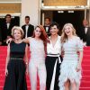 Kristen Stewart, Juliette Binoche et Chloé Grace Moretz lors du 67 ème Festival du film de Cannes, le 23 mai 2014. 