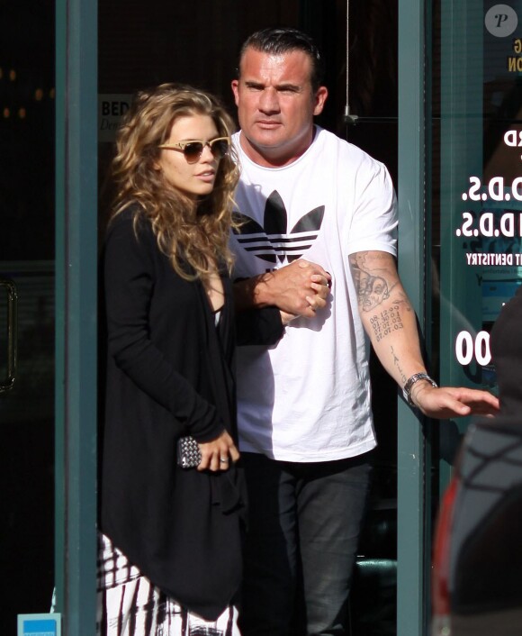 AnnaLynne McCord et Dominic Purcell à Beverly Hills, le 26 juillet 2013.