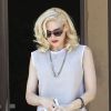 La chanteuse Gwen Stefani est allée dans un salon d'acupuncture à Los Angeles, le 30 mai 2014.