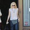 Gwen Stefani est allée dans un salon d'acupuncture à Los Angeles, le 30 mai 2014.