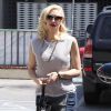 Gwen Stefani est allée dans un salon d'acupuncture à Los Angeles, le 30 mai 2014.