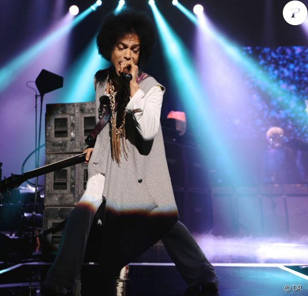 Prince au Z&eacute;nith de Paris, le 1er juin 2014. Le chanteur y a donn&eacute; deux concerts d'affil&eacute;e.&nbsp;