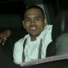 Chris Brown à Los Angeles. Février 2013.