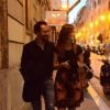 Stefano Accorsi et sa compagne Bianca Vitali ont assisté à une présentation du livre "Splendore" de Margaret Mazzantini à Rome, le 27 mai 2014.