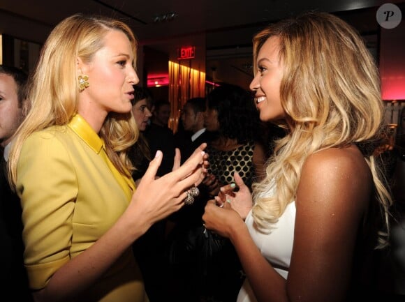 Blake Lively et Beyoncé à la soirée Gucci pour célébrer le premier anniversaire de Chime for Change, le 3 juin 2014