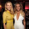 Blake Lively et Beyoncé réunies à la soirée Gucci pour célébrer le premier anniversaire de Chime for Change, le 3 juin 2014