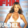 Rachel Stevens en couverture du magazine FHM. Décembre 2001.