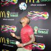 Tyson Beckford assiste à la soirée FIFA World Cup McDonald's, célébrant la sortie du nouveau design de l'emballage des frites et du jeu Peel Play Ole. New York, le 5 juin 2014.