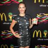 L'ex-joueuse de football Heather Mitts assiste à la soirée FIFA World Cup McDonald's, célébrant la sortie du nouveau design de l'emballage des frites et du jeu Peel Play Ole". New York, le 5 juin 2014.