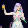 Katy Perry a démarré sa tournée "Prismatic Tour" en donnant son premier concert à Belfast. Le 7 mai 2014.