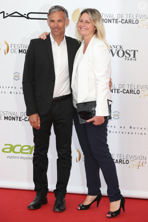 Paul et Luana Belmondo - Cérémonie d'ouverture du 54ème Festival de Télévision de Monte Carlo le 7 Juin 2014
