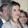 Letizia d'Espagne lors des Premios Nacionales De La Moda à Madrid, le 6 juin 2014.
 