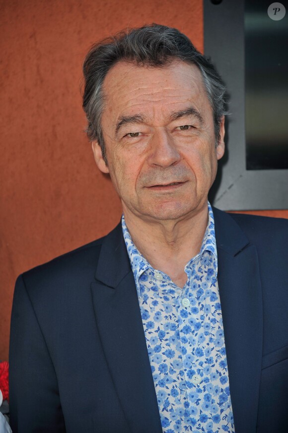 Michel Denisot au village des Internationaux de France de tennis de Roland Garros à Paris, le 8 juin 2014.