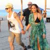 Jennifer Lopez et Casper Smart à Miami, le 5 mai 2013.