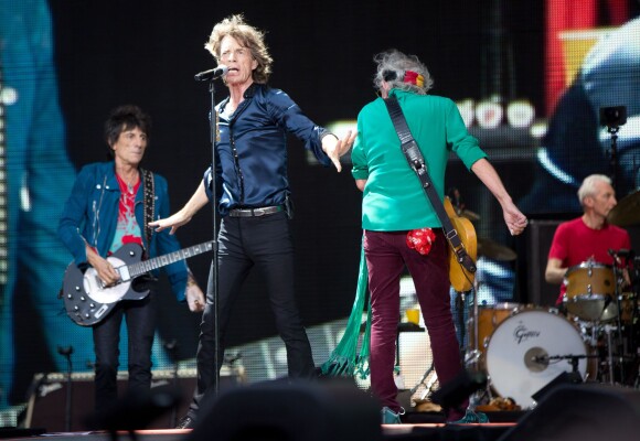Mick Jagger et les Rolling Stones à Berlin, le 10 juin 2014.